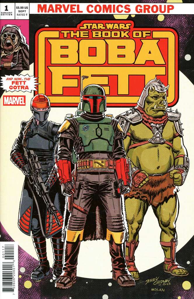 Star Wars: The Book of Boba Fett #1 Variation E