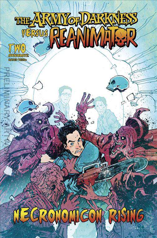 The Army of Darkness Vs. Reanimator: Necronomicon Rising #2 Variation B