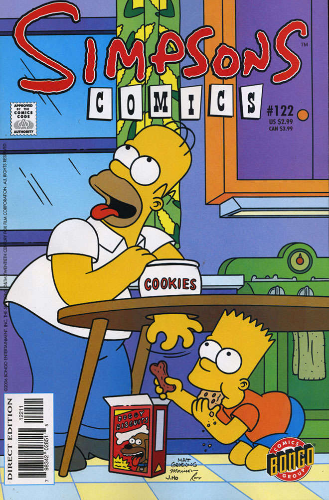 Simpsons Comics #122