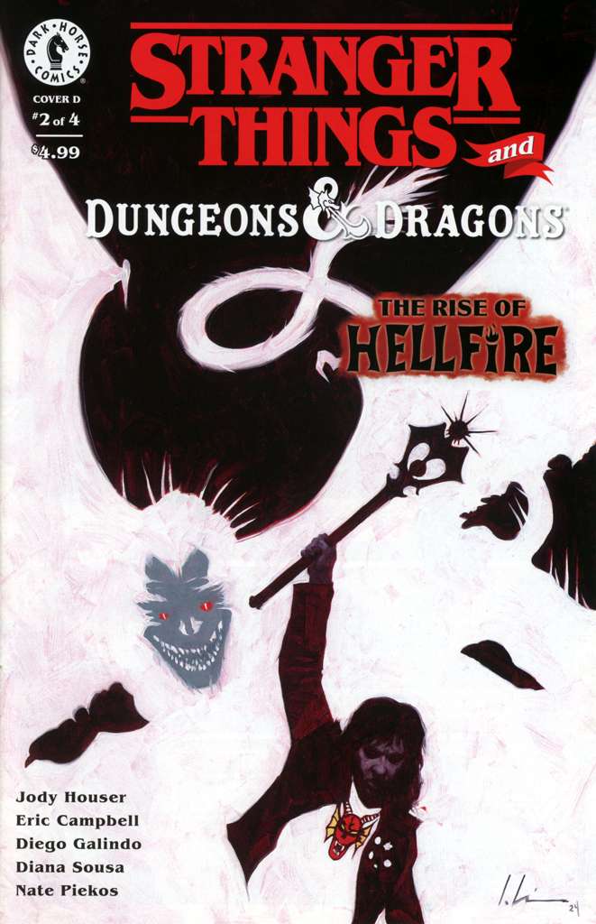 Stranger Things and Dungeons & Dragons: The Rise of Hellfire #2 Variation D