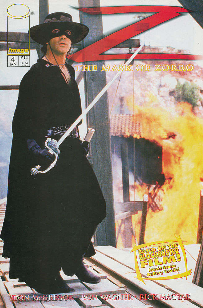 The Mask of Zorro #4 Special Cover