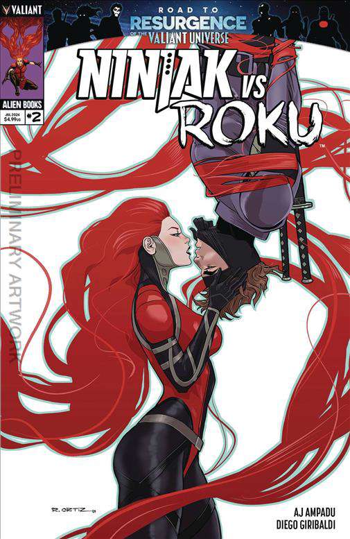 Ninjak Vs. Roku #2 Variation B