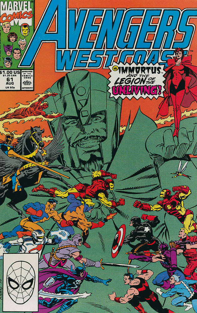 Avengers West Coast #61
