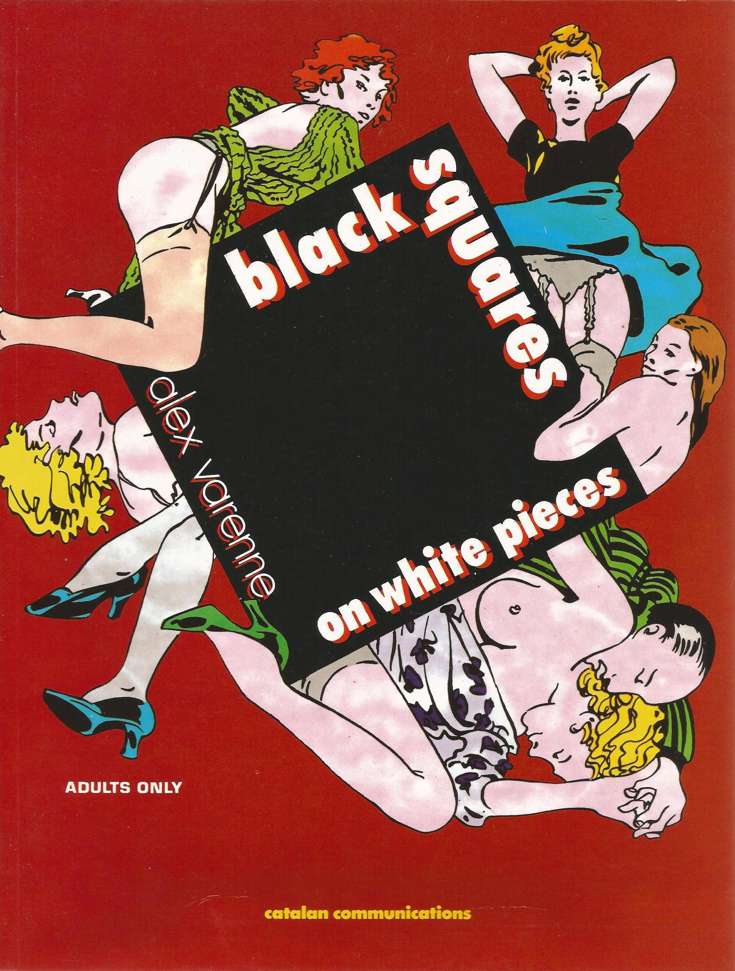 Black Squares On White Pieces