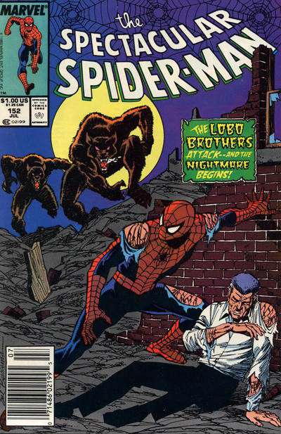 The Spectacular Spider-Man #152 Newsstand Edition