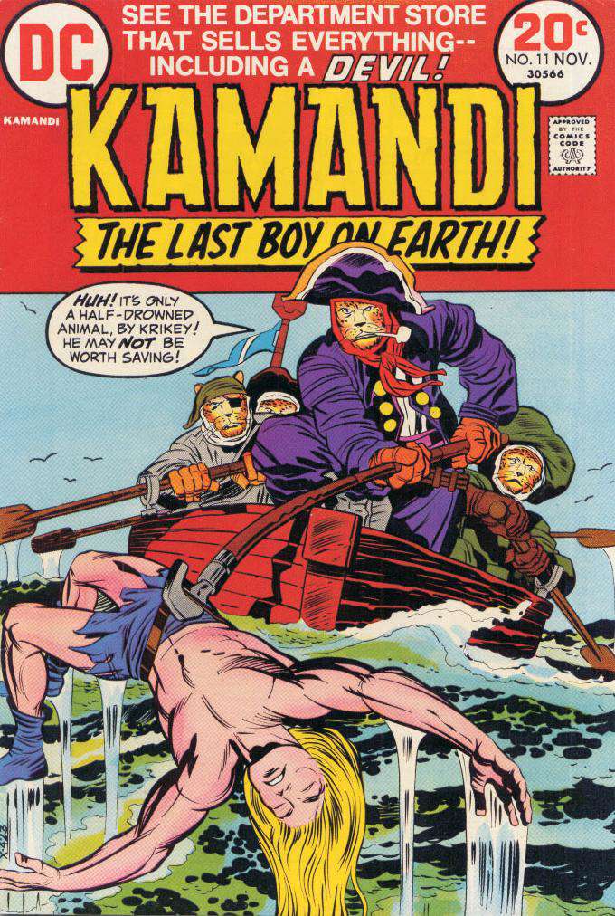 Kamandi, the Last Boy on Earth #11