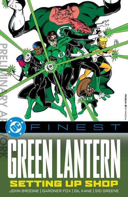 DC Finest: Green Lantern: Setting Up Shop
