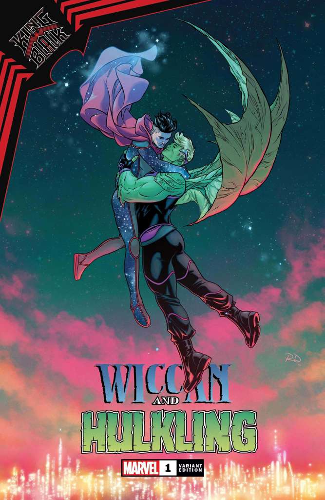 King in Black: Wiccan and Hulking #1 Variation A