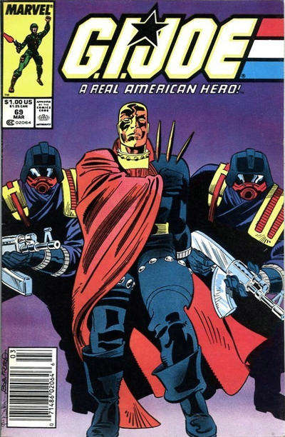 G.I. Joe, a Real American Hero #69 Newsstand Edition