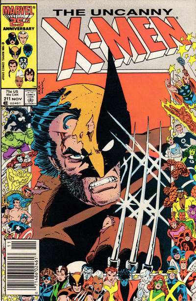 The Uncanny X-Men #211 Newsstand Edition