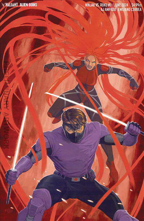 Ninjak Vs. Roku #1 Variation C