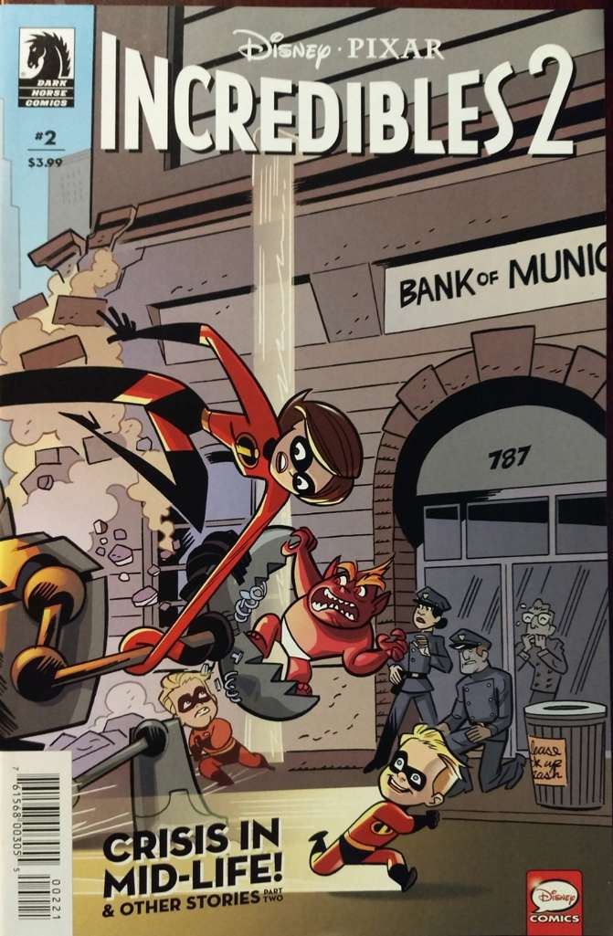 Incredibles 2: Crisis in MId-Life! & Other Stories #2 Variation A