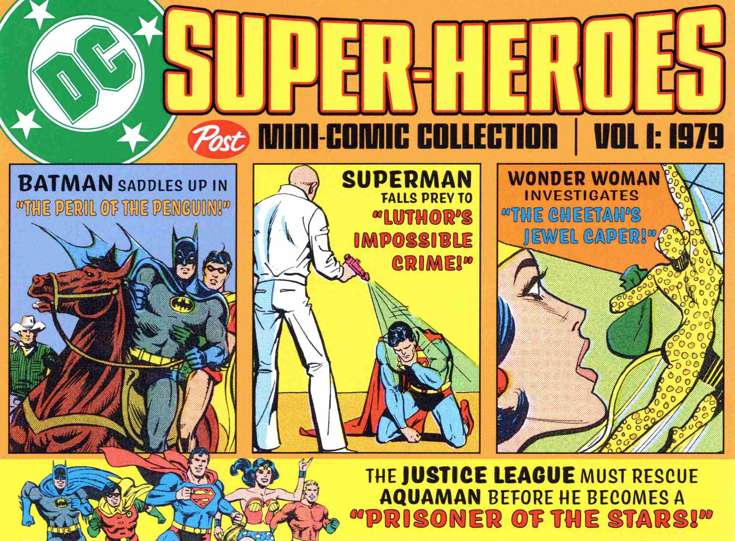 DC Super-Heroes Post Mini-Comic Collection