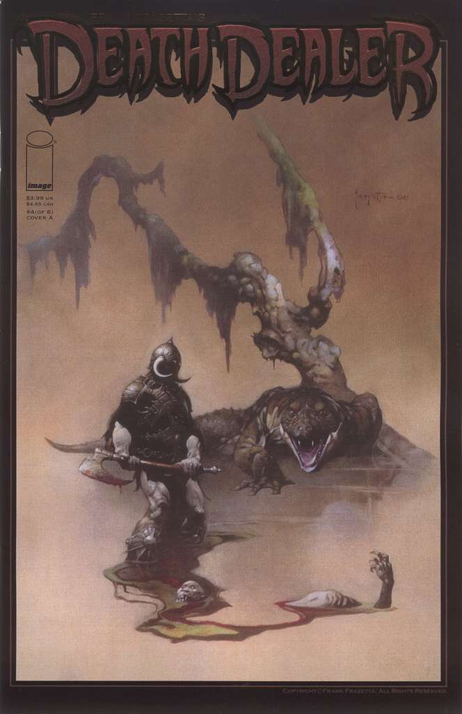 Death Dealer (Frank Frazetta’s…) #4  - 2nd printing