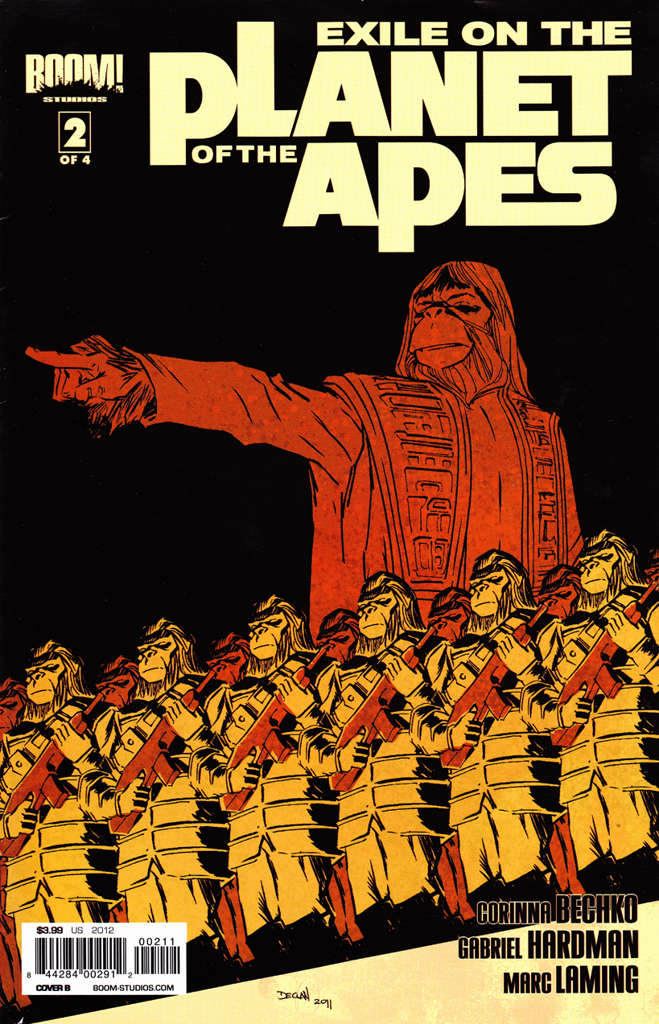 Exile on the Planet of the Apes #2 Variation B