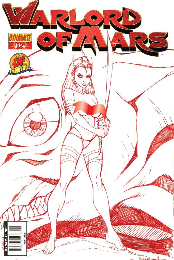 Warlord of Mars #12 Variation E