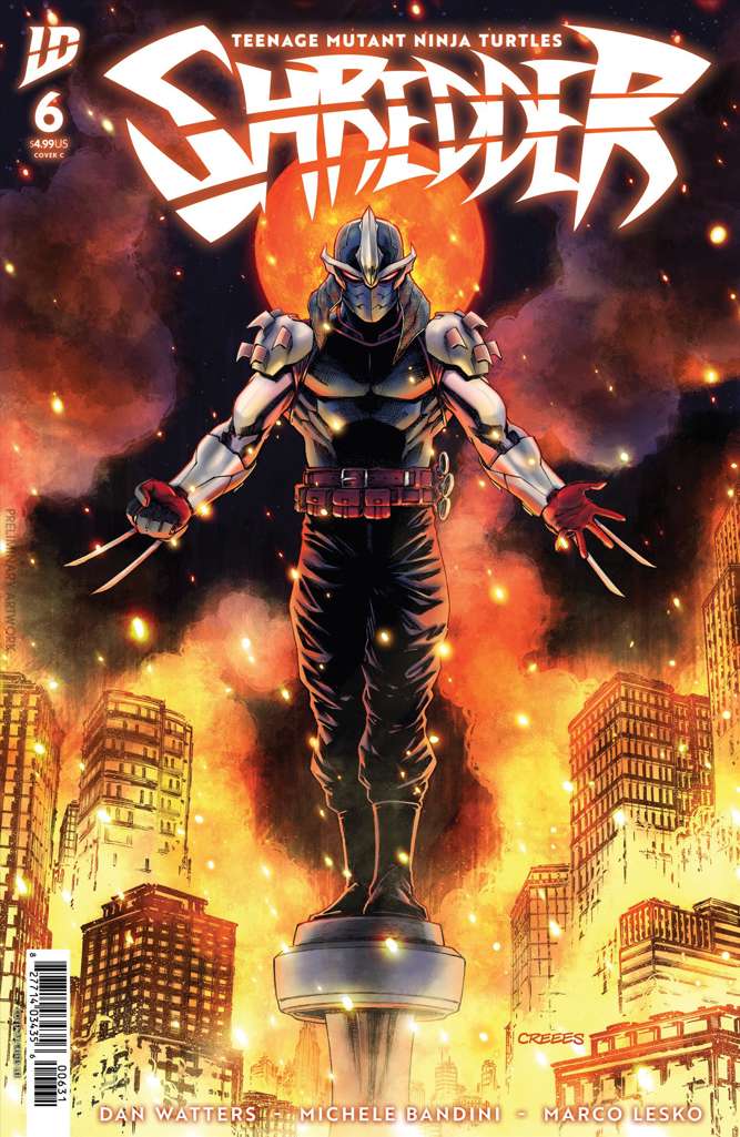 Teenage Mutant Ninja Turtles: Shredder #6 Variation C