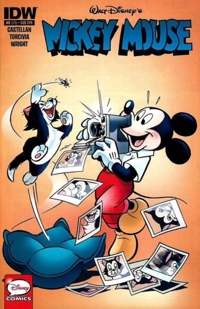 Mickey Mouse (IDW) #6 Variation A