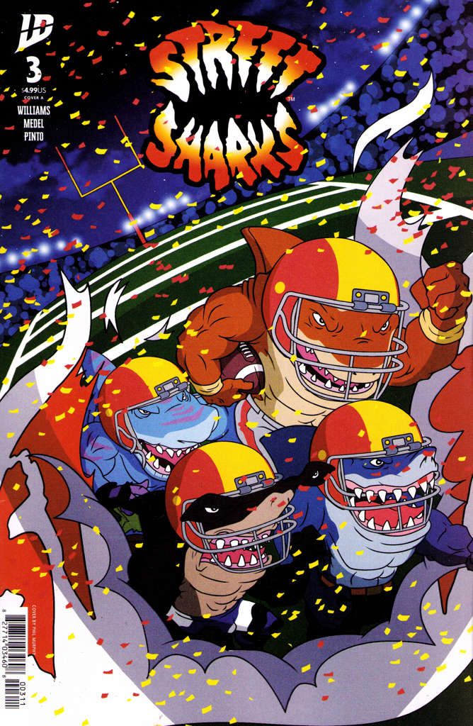 Street Sharks (IDW) #3 Variation A