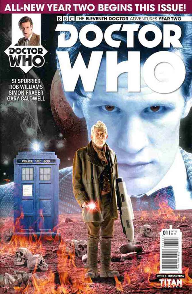 Doctor Who: The Eleventh Doctor Year Two #1 Variation B