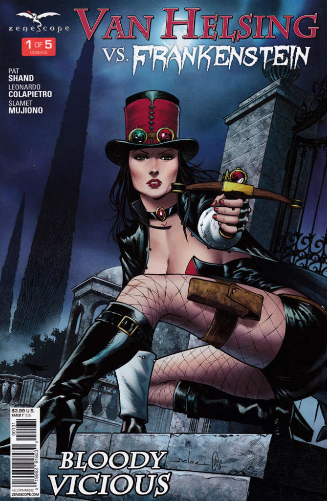 Van Helsing vs. Frankenstein #1 Variation C