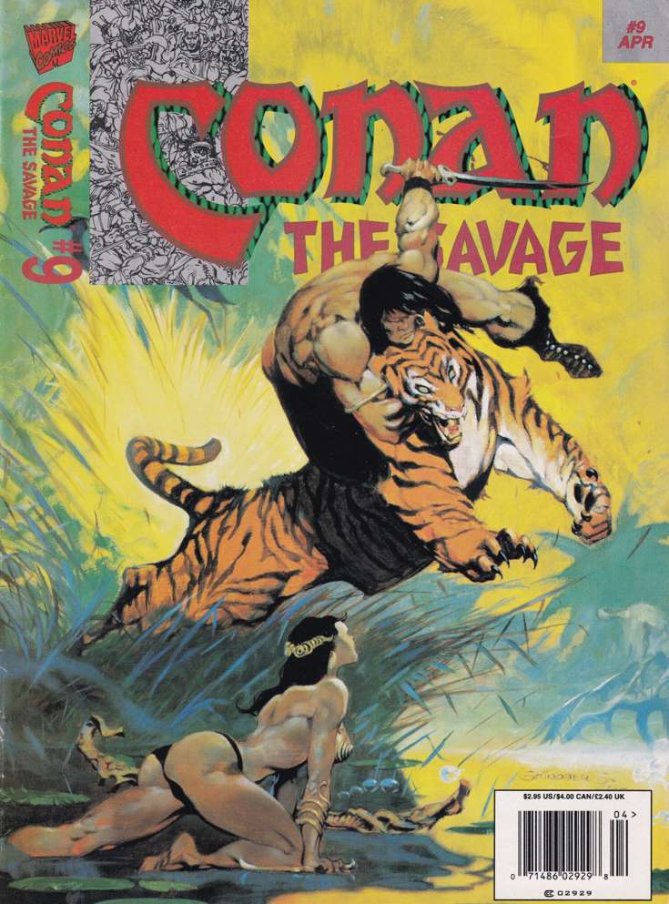 Conan the Savage #9 Newsstand Edition