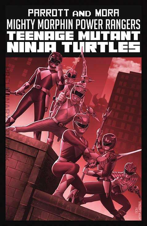 Mighty Morphin Power Rangers/Teenage Mutant Ninja Turtles II #1 Variation G