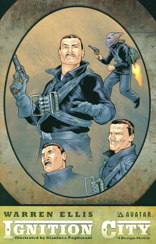 Ignition City (Warren Ellis…) #4 Variation C