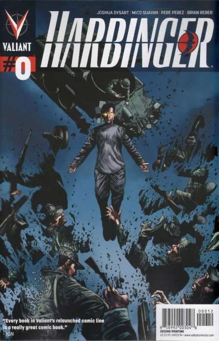 Harbinger (2nd Series) #0  - 2nd printing