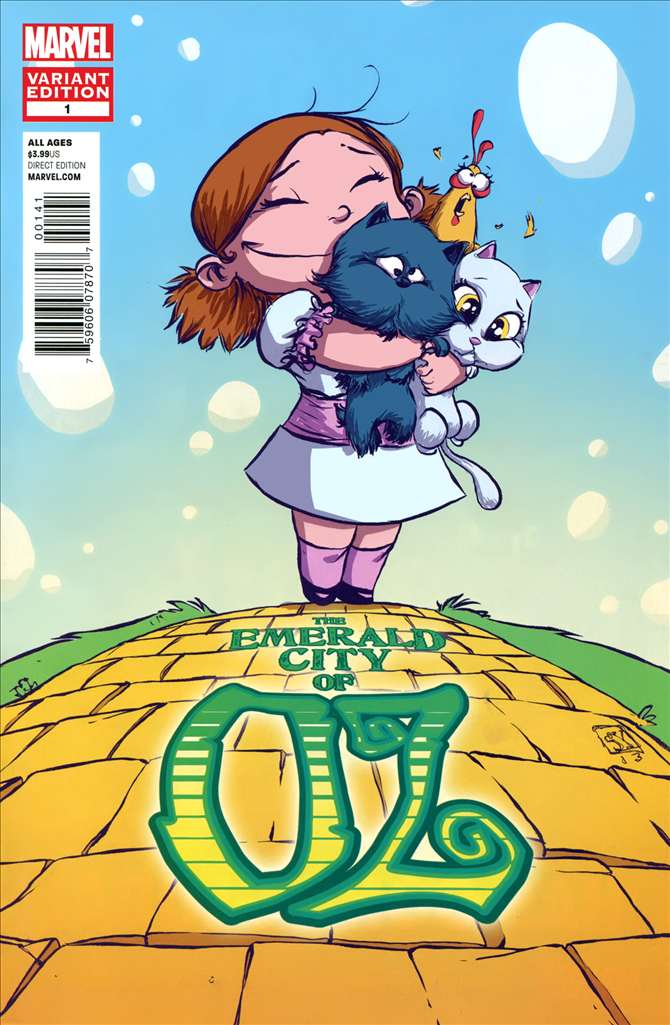 The Emerald City of Oz #1 Variation C
