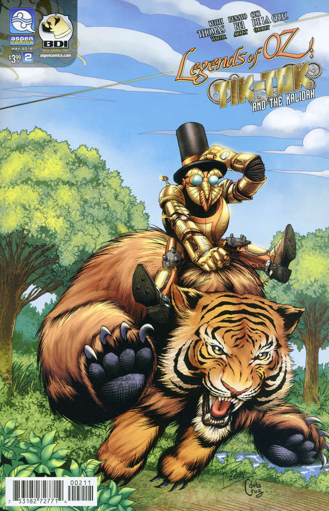 Legends Of Oz: Tik-Tok and the Kalidah #2 Variation A