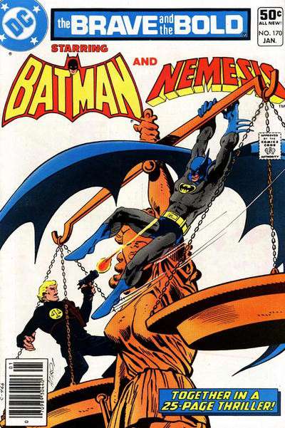 The Brave and the Bold #170 Newsstand Edition