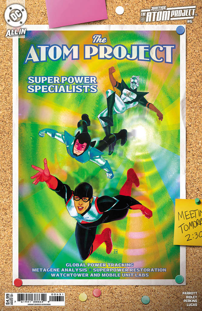 Justice League: The Atom Project #6 Variation C