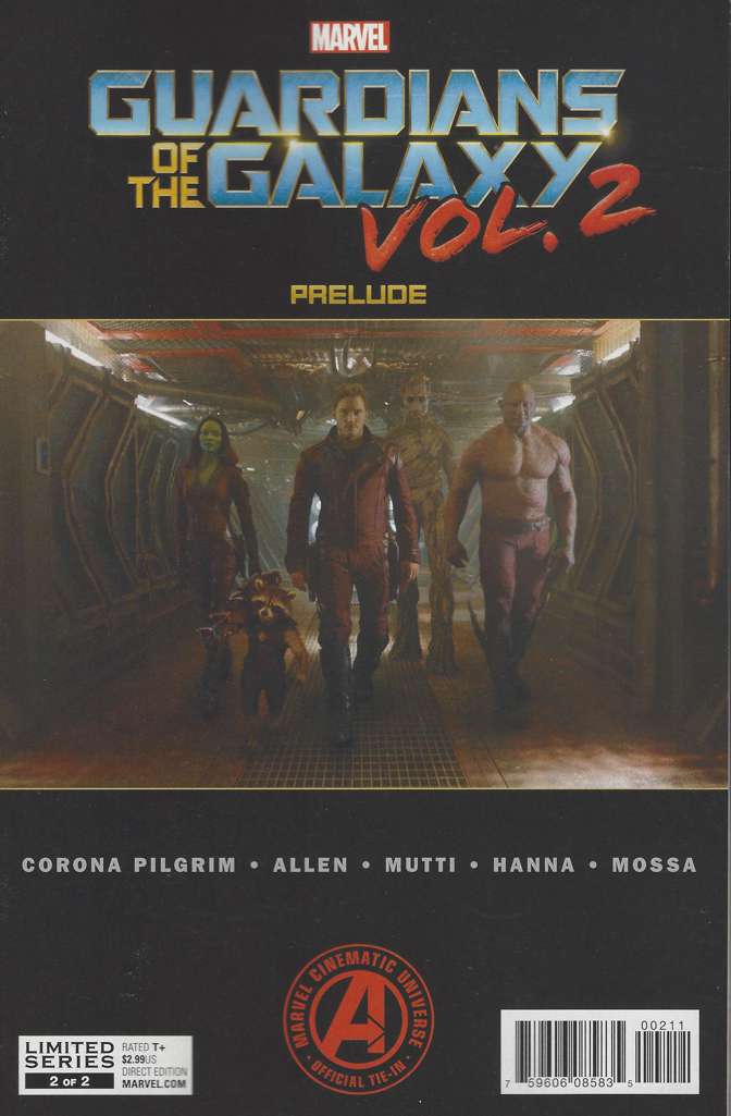 Marvel’s Guardians of the Galaxy Prelude (Vol. 2) #2