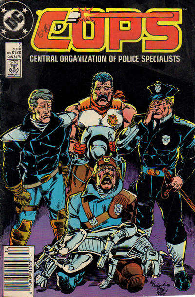 COPS #5 Newsstand Edition
