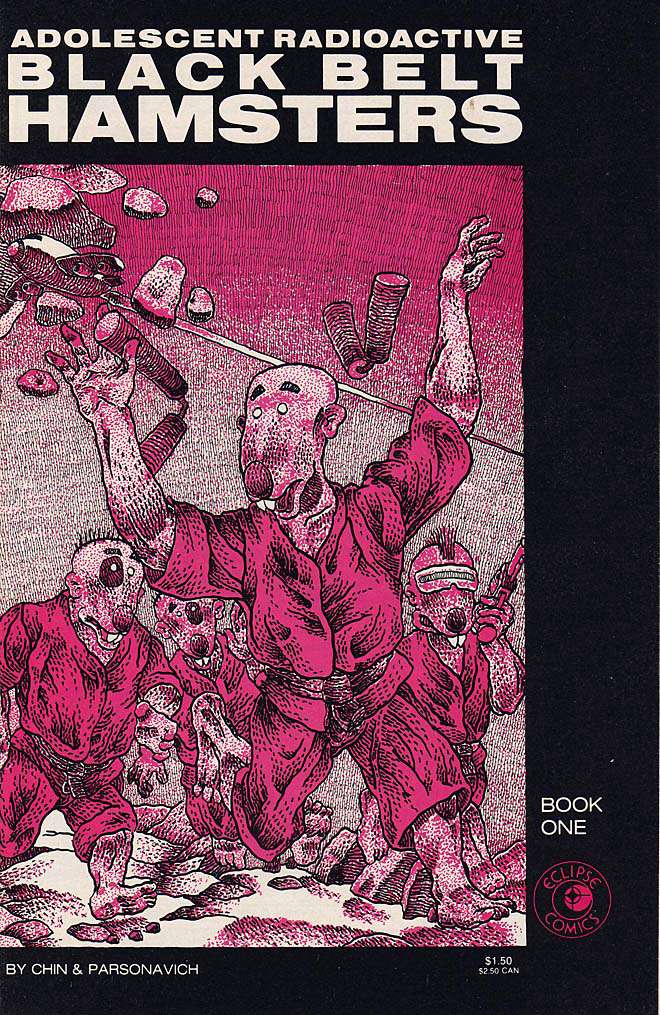 The Adolescent Radioactive Black Belt Hamsters #1  - 2nd printing