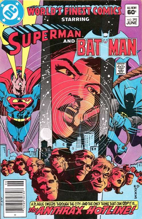 World’s Finest Comics #292 Newsstand Edition