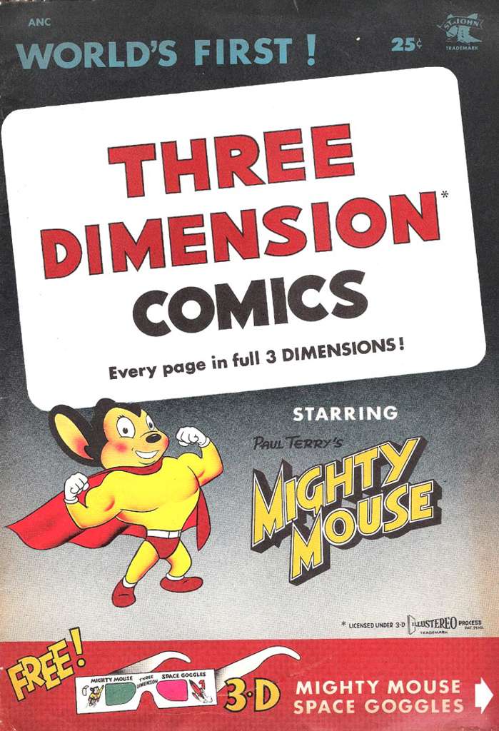 Three Dimension Comics
