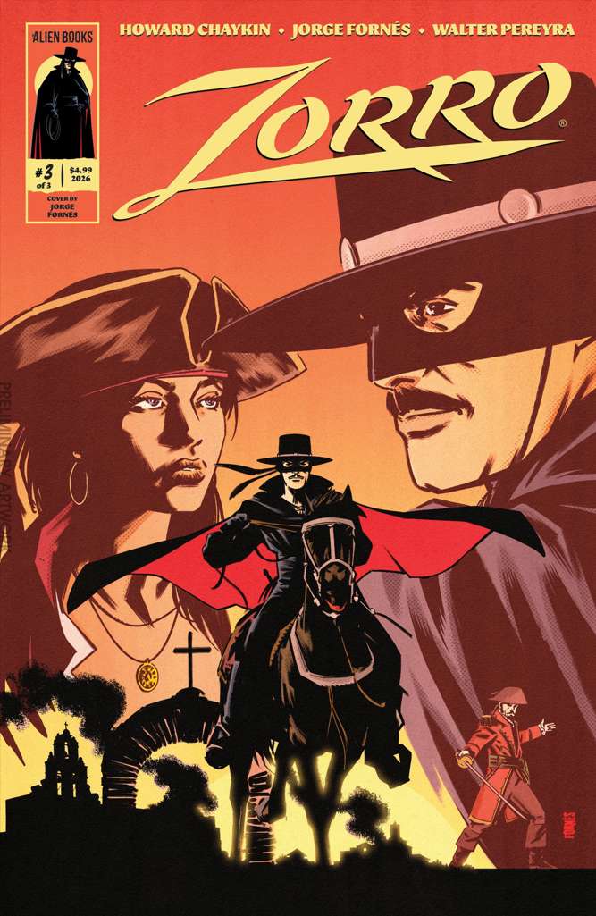 Zorro (Alien) #3 Variation A