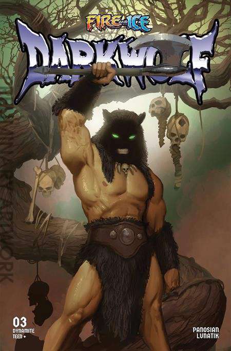 Fire and Ice: Darkwolf #3 Variation B