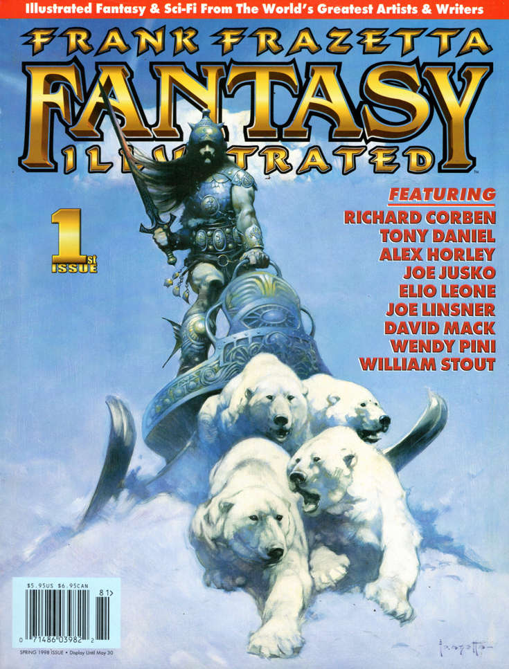 Frank Frazetta Fantasy Illustrated