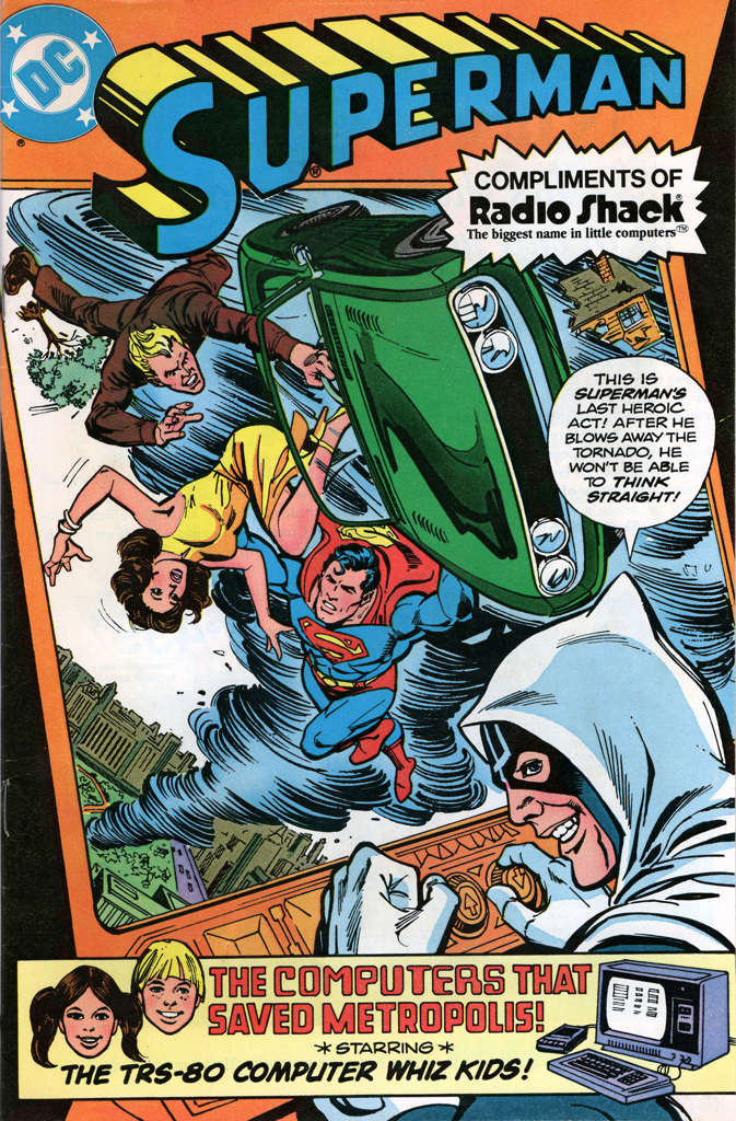 Superman: Radio Shack Giveaways #1980