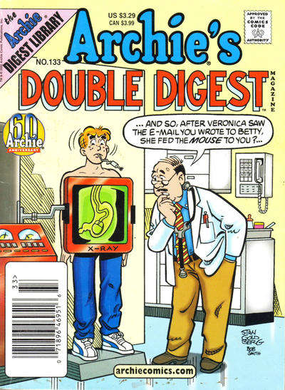Archie’s Double Digest Magazine #133 Newsstand Edition