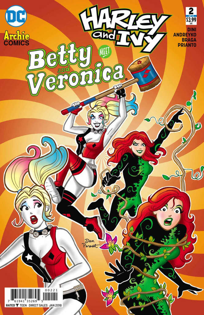 Harley & Ivy Meet Betty & Veronica #2 Variation A