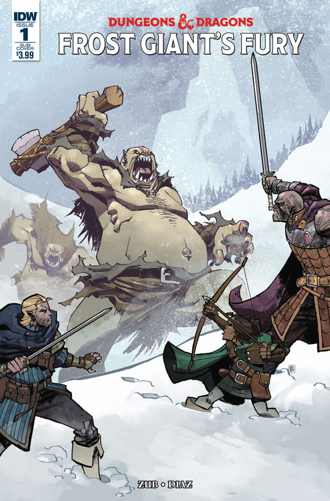 Dungeons & Dragons: Frost Giant’s Fury #1 Variation A