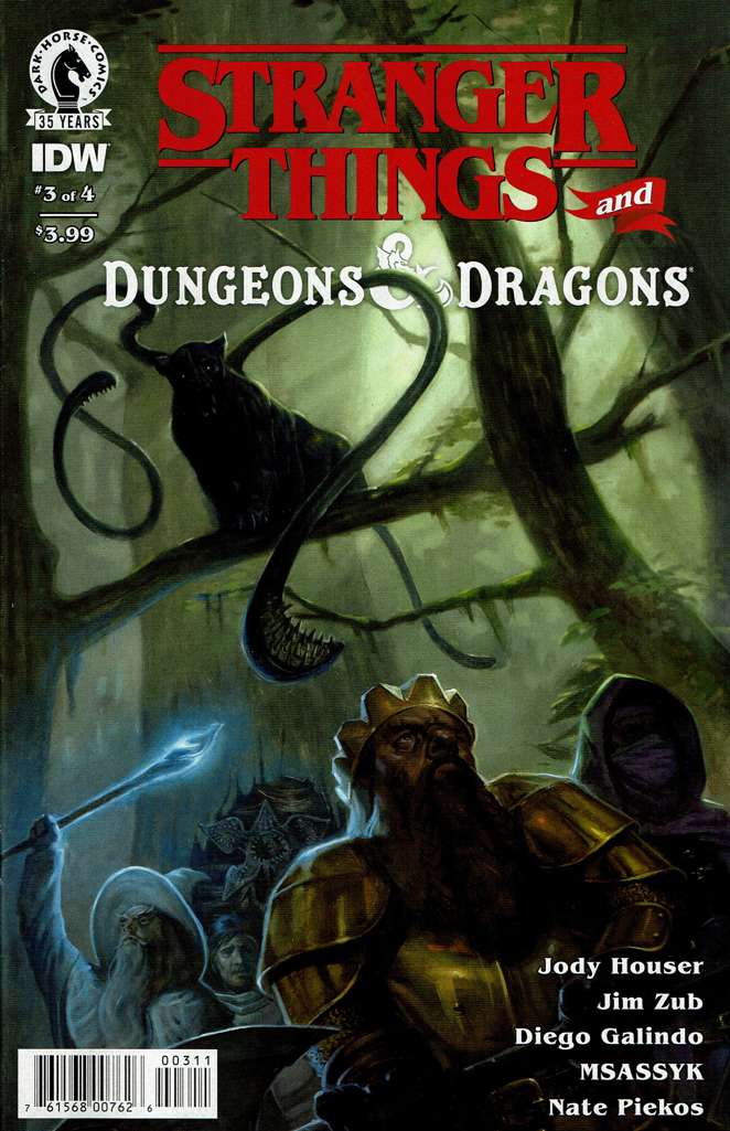 Stranger Things/D&D Crossover #3 Variation A