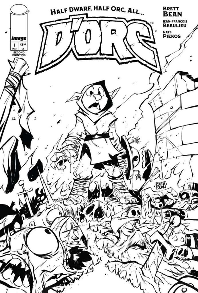 D’Orc #1 Variation C - 2nd printing