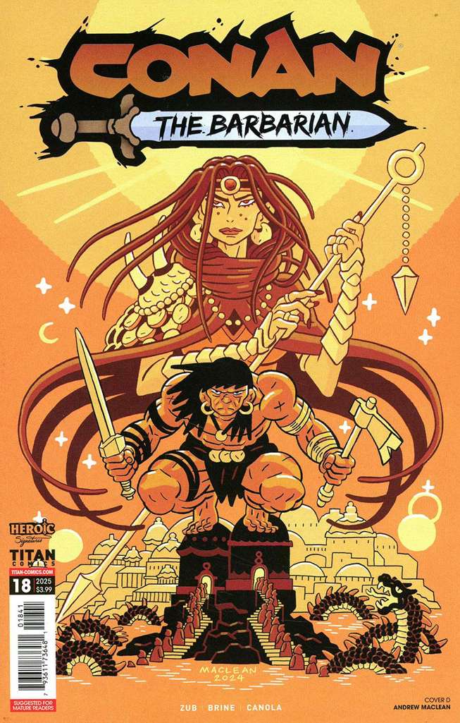 Conan: The Barbarian (Titan) #18 Variation D