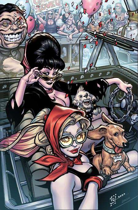 Harley Quinn X Elvira #6 Variation K
