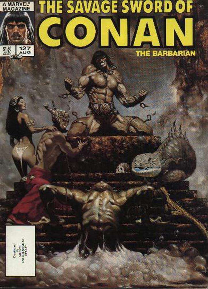 Savage Sword of Conan #127